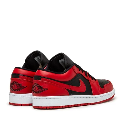 Air Jordan 1 Low 'Reverse Bred' (Rot / Schwarz)