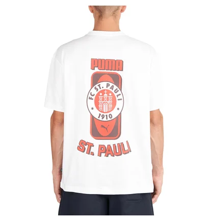 Puma x St. Pauli Graphic T-Shirt (Weiss)