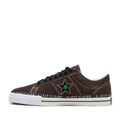Converse x Patta Four-Leaf Clover One Star Pro Low Top (Braun / Weiß)