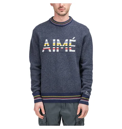 Aimé Leon Dore x Woolrich Hudson Bay Sweater (Navy)