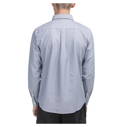 Aimé Leon Dore A-Wing Patch Oxford Shirt (Blau)