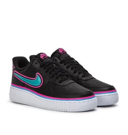 Nike Air Force 1 '07 LV8 ''South Beach'' (Schwarz)