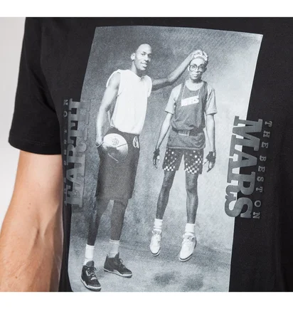 Nike Air Jordan Mars Blackmon Photo T-Shirt (Schwarz)