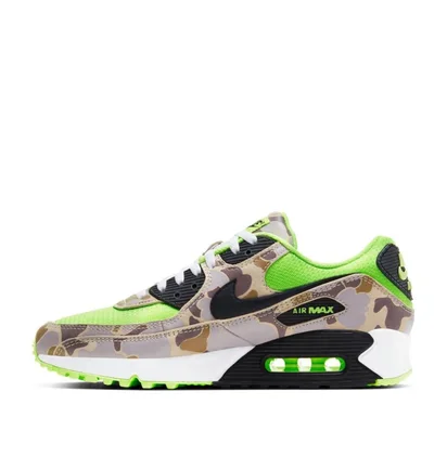Nike Air Max 90 SP 'Volt Duck Camo' (Neon Grün / Beige)