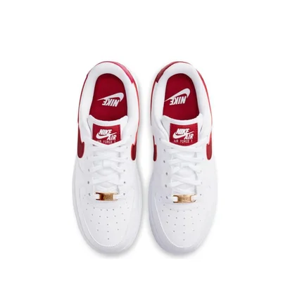 Nike WMNS Air Force 1 ´07 Low (Weiß / Rot)