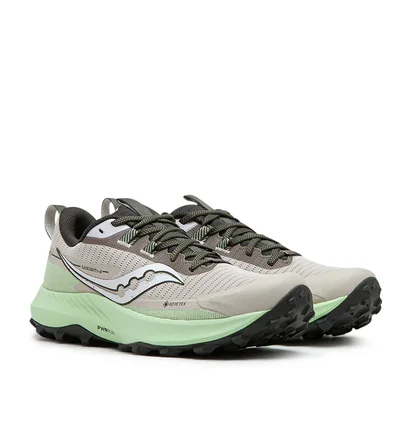 Saucony Peregrine 13 GTX (Grau / Grün)