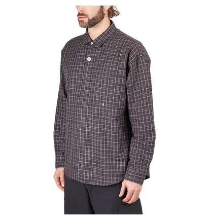 Stüssy Big Button Plaid LS Shirt (Multi)