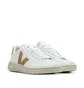 Veja WMNS V-12 Leather (Weiß / Beige)