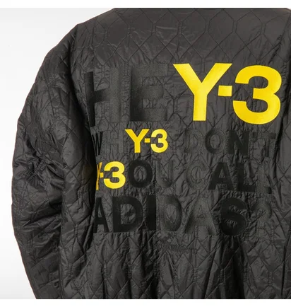 Y-3 Oversized Reversible Bomber (Schwarz)