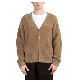 Stüssy Shaggy Cardigan (Taupe)