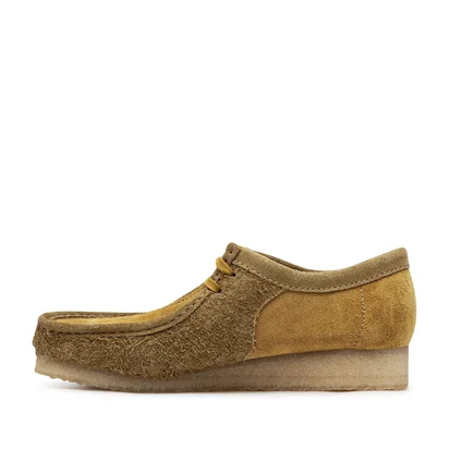 Clarks Wallabee Oliv Combi (Oliv)