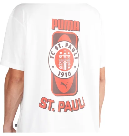 Puma x St. Pauli Graphic T-Shirt (Weiss)