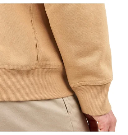Carhartt WIP Half Zip American Script Sweat (Braun)