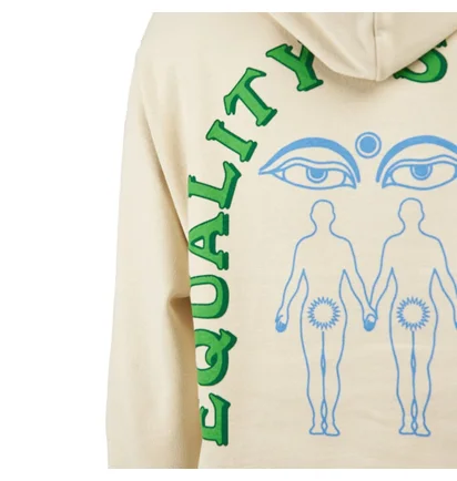 Carne Bollente Equality Is The Key Hoodie (Beige)