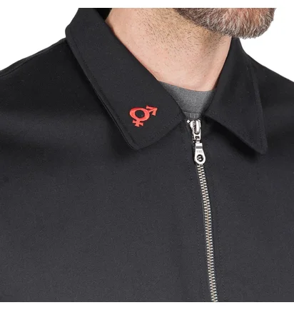 Carne Bollente Evil Heads Bomber Jacket (Schwarz)