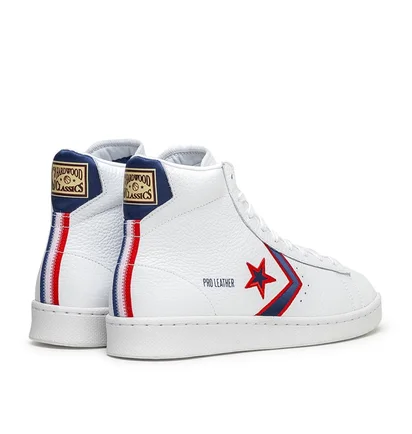Converse Pro Leather 'Pistons' (Weiß / Rot / Blau)