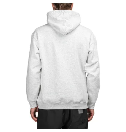 Dime Classic Logo Hoodie (Grau / Rot)