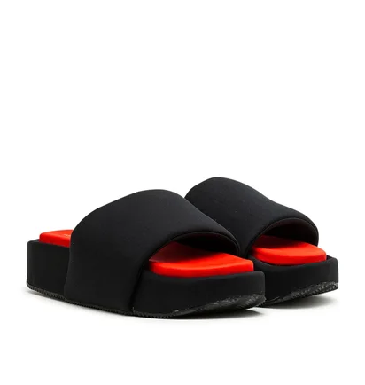 adidas Y-3 Slide (Schwarz / Rot)