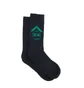 Han Kjobenhavn Socks (Schwarz / Grün)