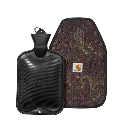 Carhartt WIP Paisley Hot Water Bottle (Schwarz / Multi)