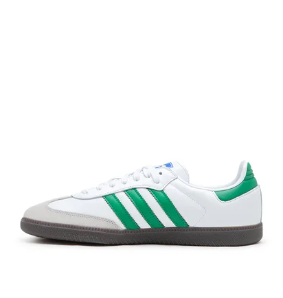 adidas Samba OG (Weiß / Grün / Grau)