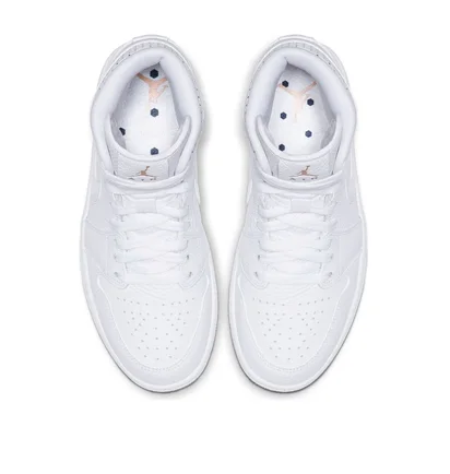 Air Jordan WMNS 1 Mid 'Unité Totale' (Weiß)