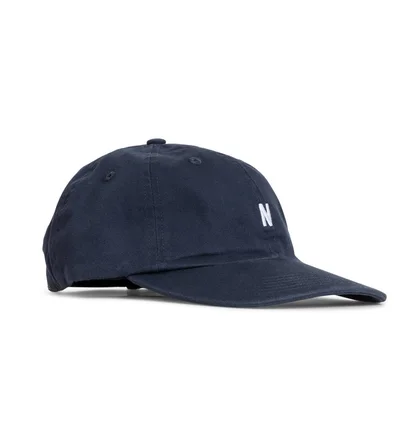Norse Projects Light Twill Sports Cap (Navy)