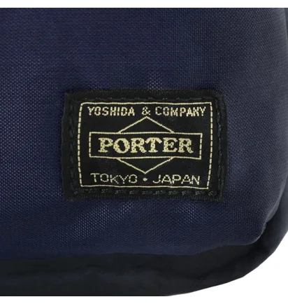 Porter by Yoshida Force Series Shoulder Bag (Navy)