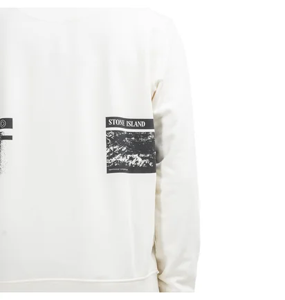 Stone Island Drone Three Sweatshirt (Weiß)