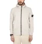 Stone Island Knitwear Hooded Jacket (Altweiß)