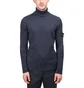 Stone Island Rib Wool Pullover (Navy)