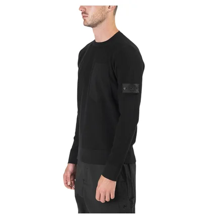 Stone Island Shadow Project Knitwear Sweat Shirt (Schwarz)