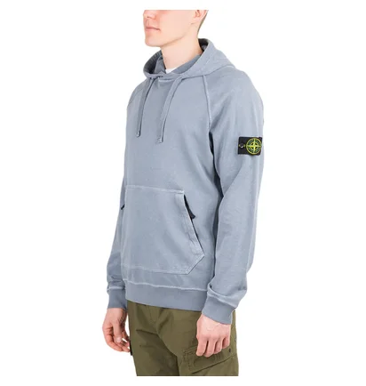 Stone Island T.Co Old Hoodie (Blau)