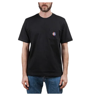 Stüssy 2 Bar Stock Crew (Schwarz)
