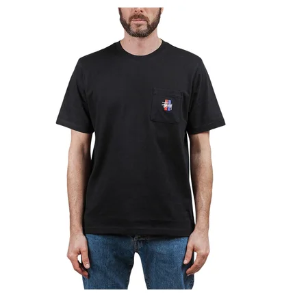 Stüssy 2 Bar Stock Crew (Schwarz)