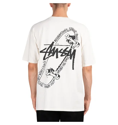 Stüssy Skate Posse Pigment Dyed Tee (Natural)