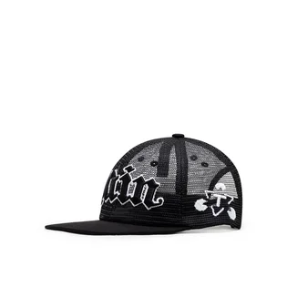 The Trilogy Tapes TTT Pain All-Over Mesh Trucker 6-Panel (Schwarz)
