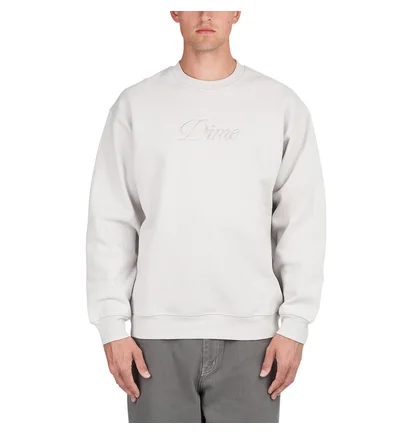 Dime Cursive Logo Crewneck (Grau)