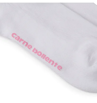 Carne Bollente Milk Snake Socken (Weiß)