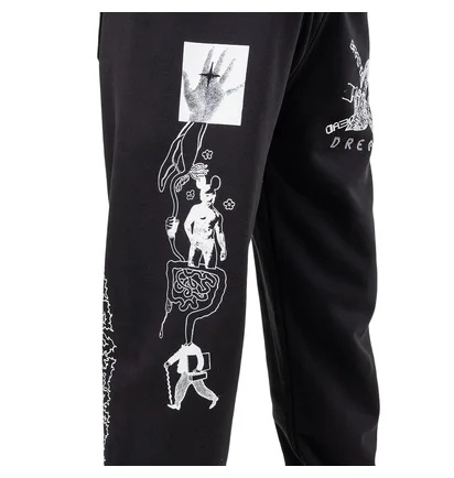 Brain Dead Dreams Sweatpant (Schwarz)
