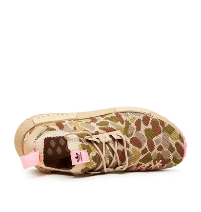 adidas NMD_R1 Primeknit 'Duck Camo' (Beige / Pink)