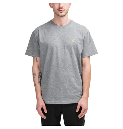 Carhartt WIP S/S Chase T-Shirt (Dunkelgrau)