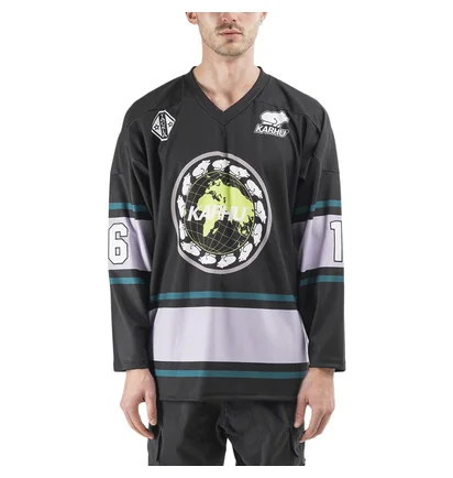 Karhu X Tackla Hockey Jersey (Schwarz / Lila)