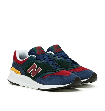 New Balance CM997HVQ (Blau / Rot / Grün)