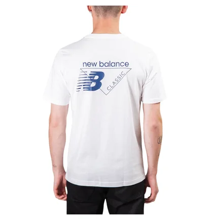 New Balance Essentials Classic Lock Tee (Weiß)