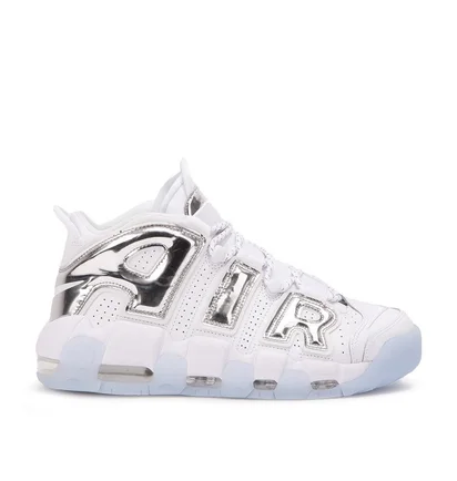Nike WMNS Air More Uptempo (Weiß / Chrome)