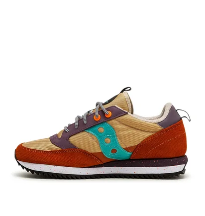Saucony Jazz Original Peak (Tan / Orange / Türkis)