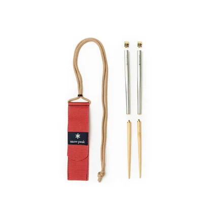 Snow Peak Wabuki Chopsticks (Silber)