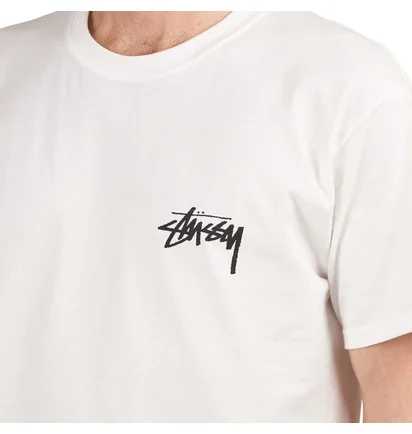 Stüssy Fuzzy Dice Tee (Weiss)