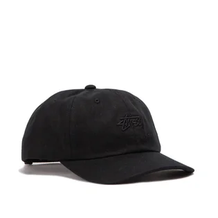 Stüssy Stock Big Twill Low Pro Cap (Schwarz)